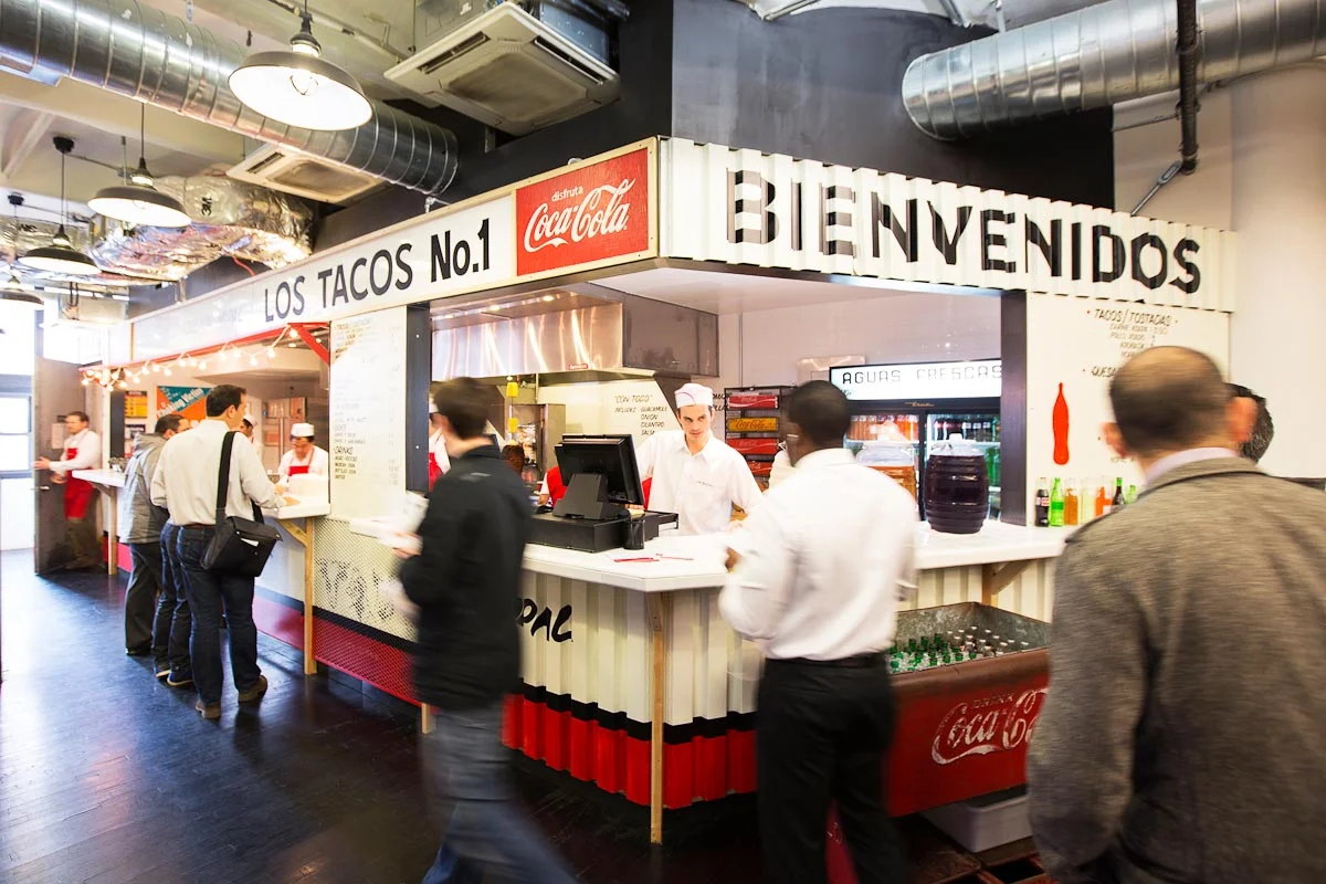 Photograph courtesy of Los Tacos No. 1