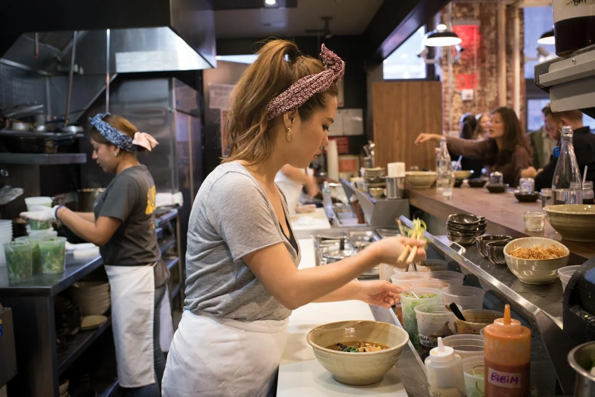 Chef Esther Choi at Mokbar | Photo Credit: ©Find. Eat. Drink.