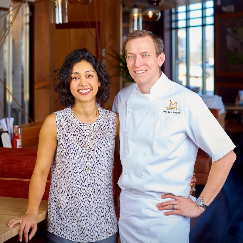 Restaurateur Yasmin Wages & Chef Braden Wages | Photo Credit: Kevin Marple