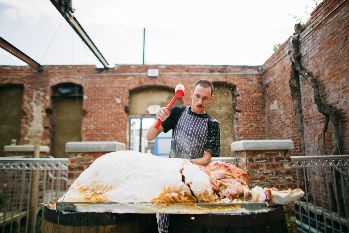 Salt-Roasted Ham