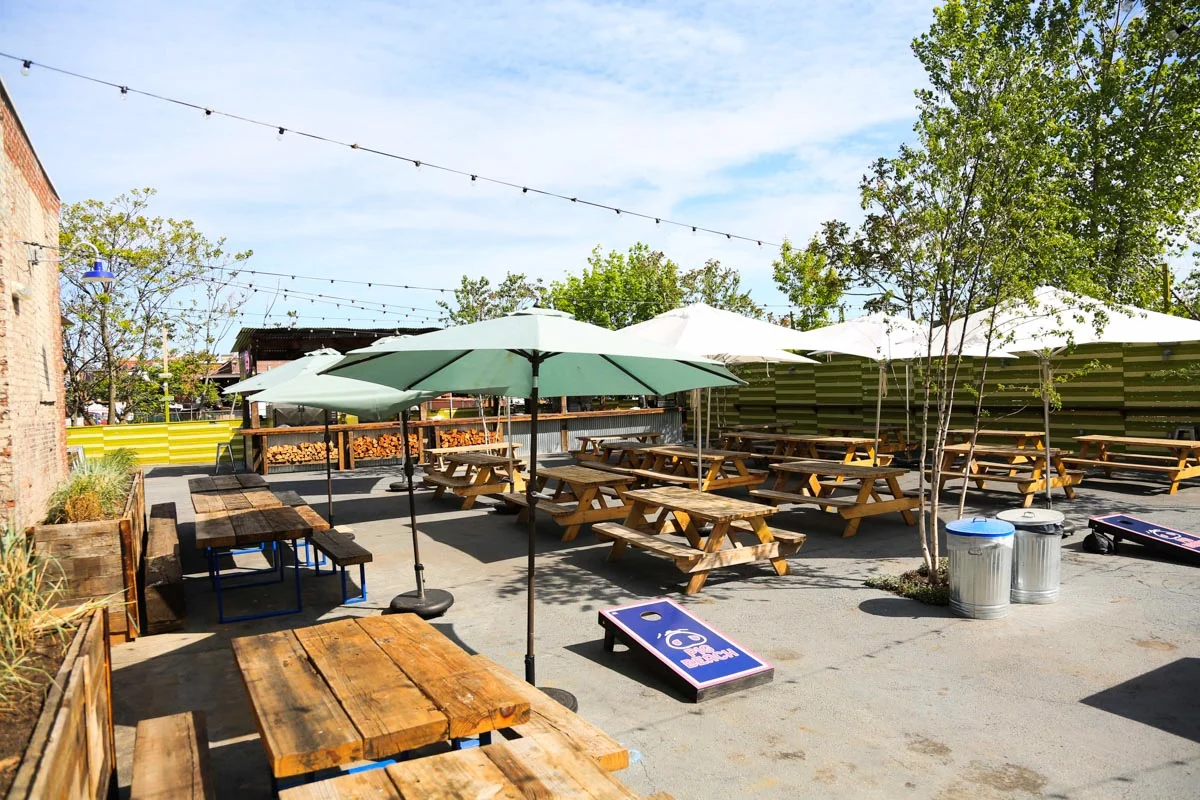 BBQ Beer Garden| Photograph courtesy of Pig Beach