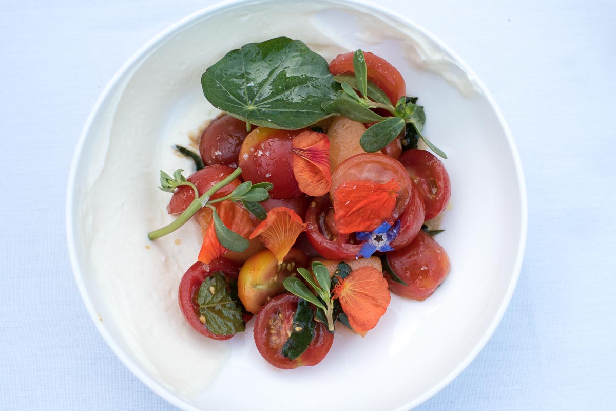 Summer Tomato Salad @ Mezze | Photo Credit: ©Find. Eat. Drink.