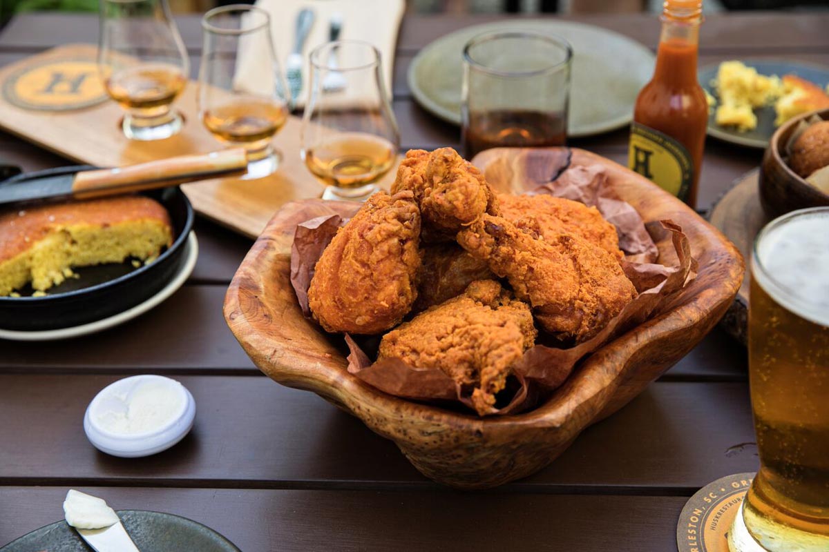 Fried Chicken at Husk | Photo Credit: Andrew-Cebulka