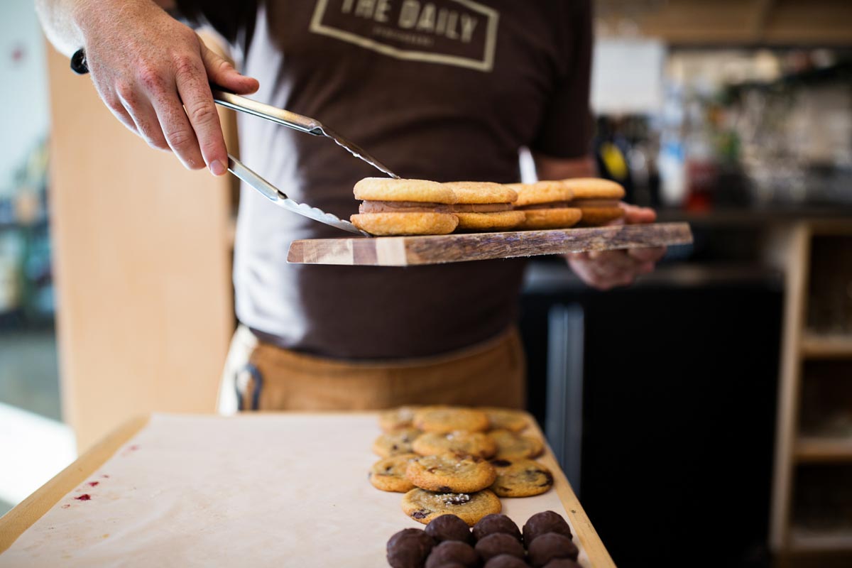 Ice Cream Sandwich & Cookies at Butcher & Bee