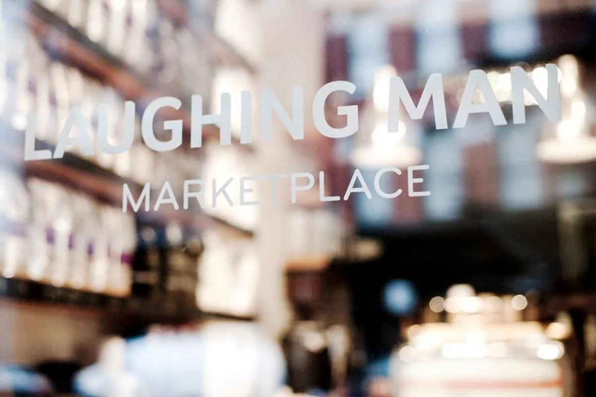 Photograph courtesy of Laughing Man Coffee