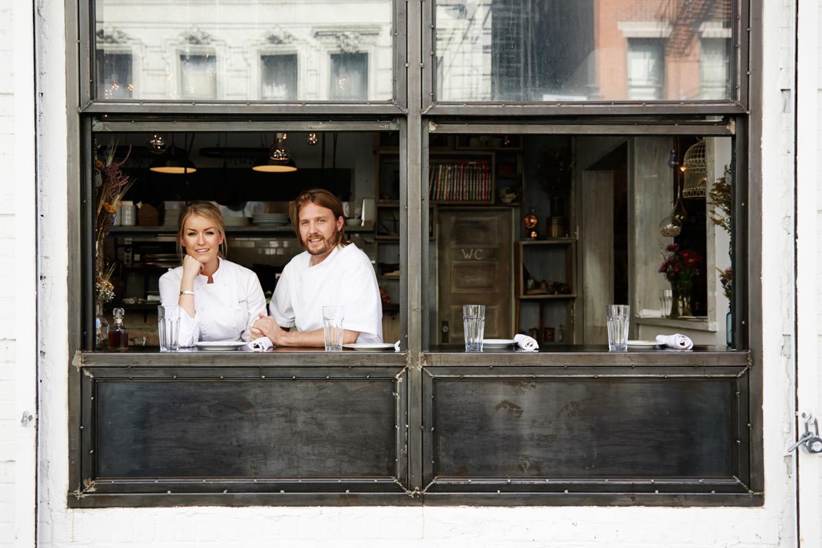 Chefs Janine Booth & Jeff McInnis