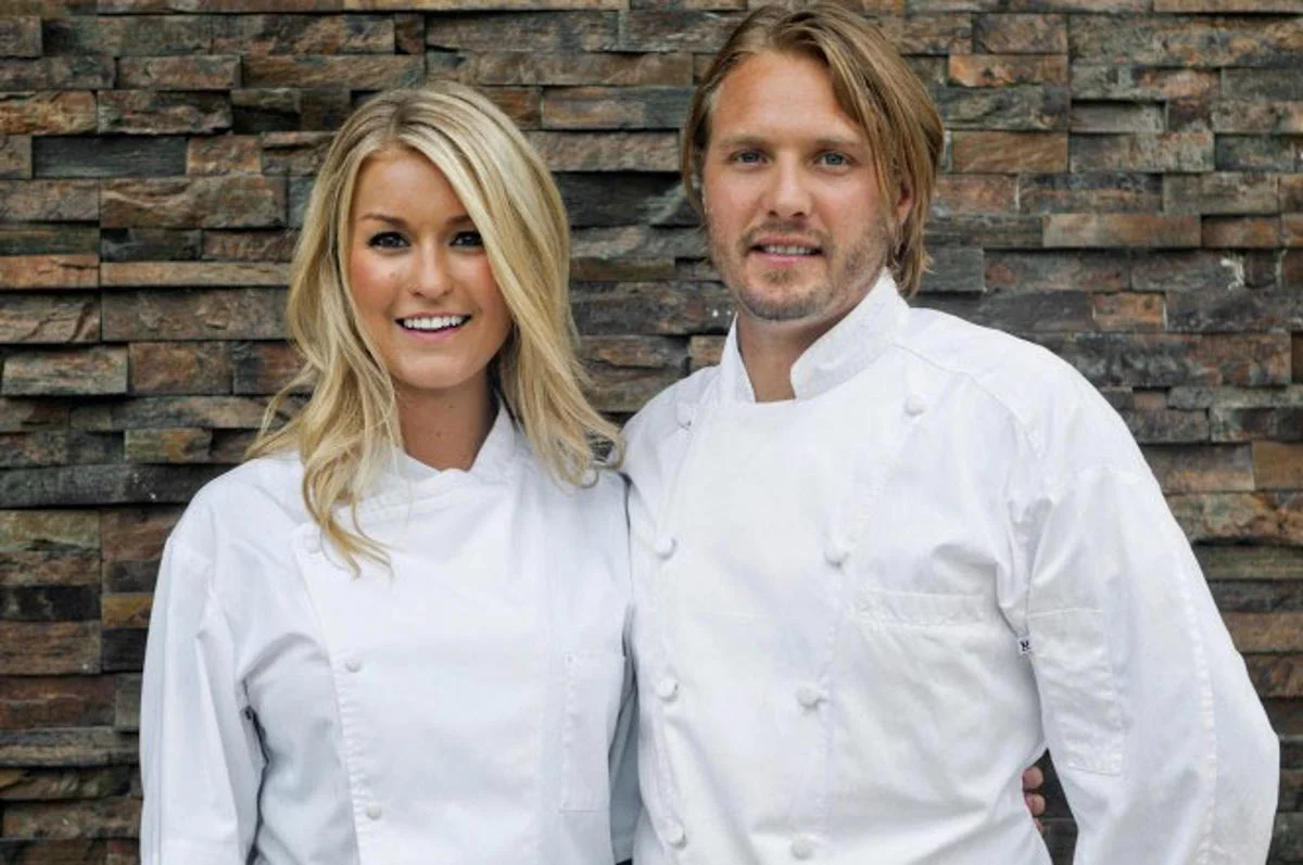 Chefs Janine Booth & Jeff McInnis | Photograph courtesy of Grove Bay Group