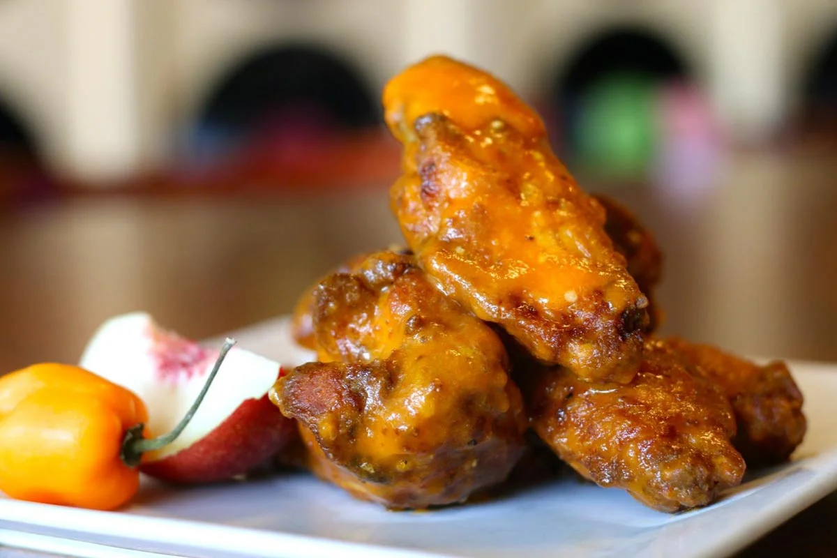 The wings at CharBar