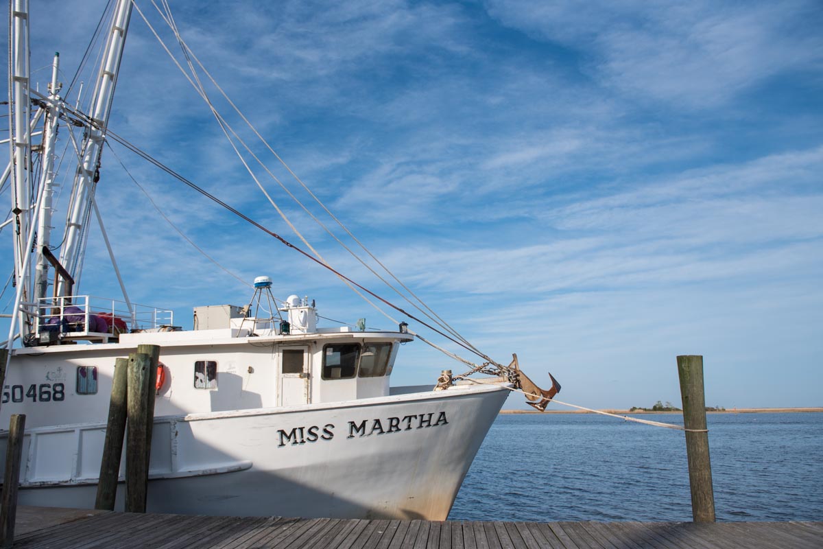 Fishing Boat in Apalachicola | Photo Credit: ©Find. Eat. Drink.