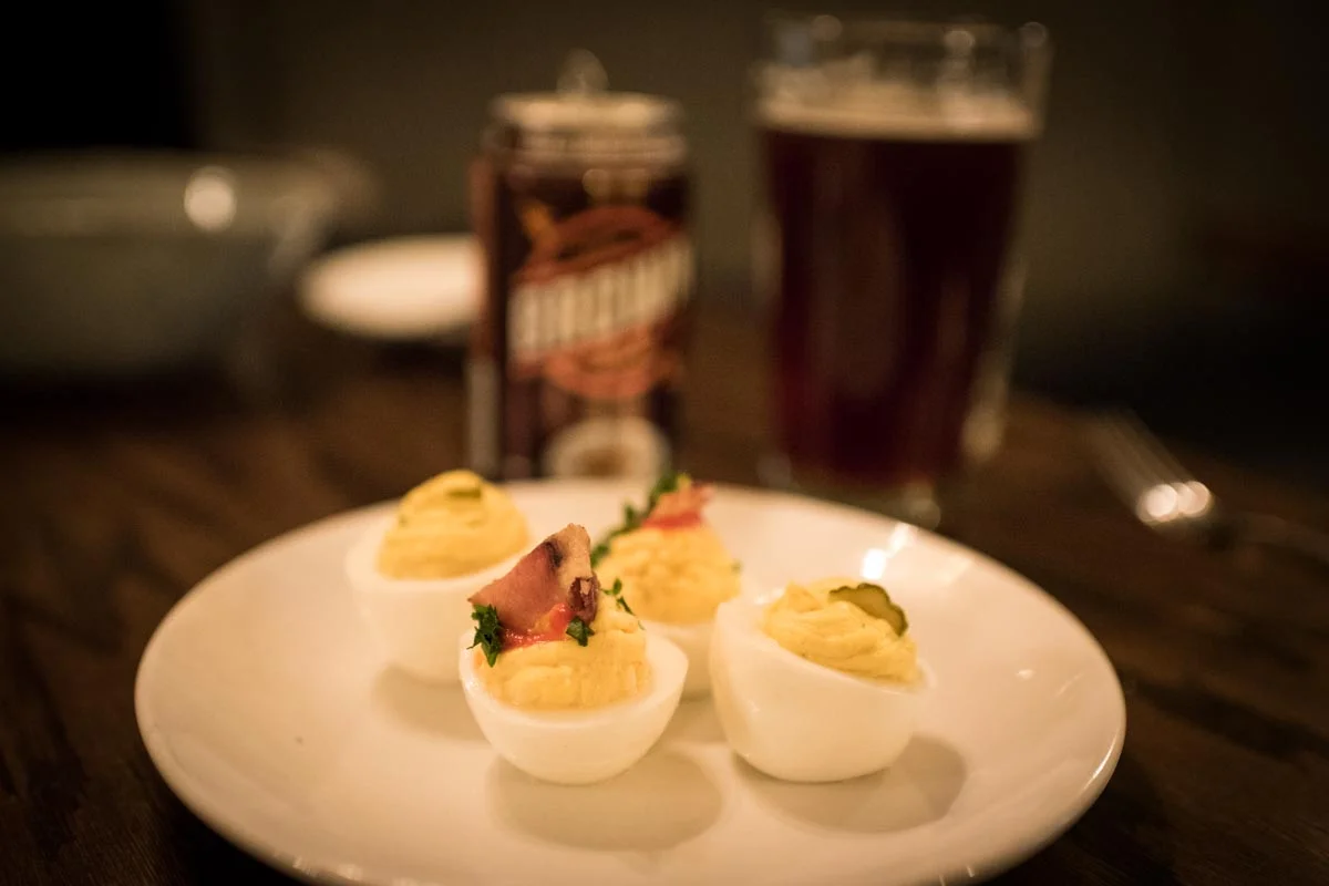 Deviled Eggs at Odette | Photo Credit: ©Find. Eat. Drink.