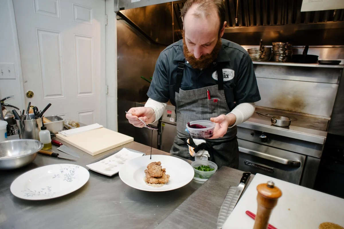 Chef Ian Boden | Photograph Courtesy of The Shack / Photo Credit: Sera Petras Photography