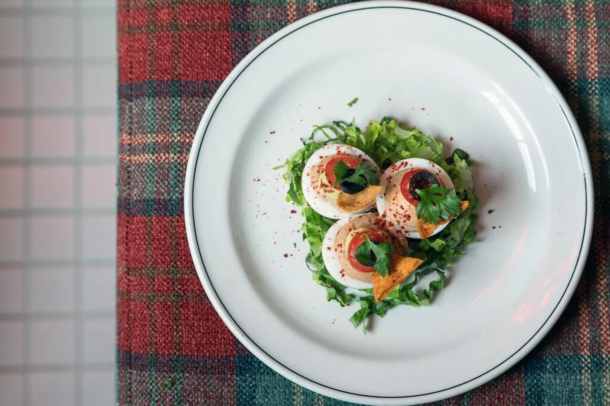 Seven Layer Deviled Egg | Photograph courtesy of Second Best