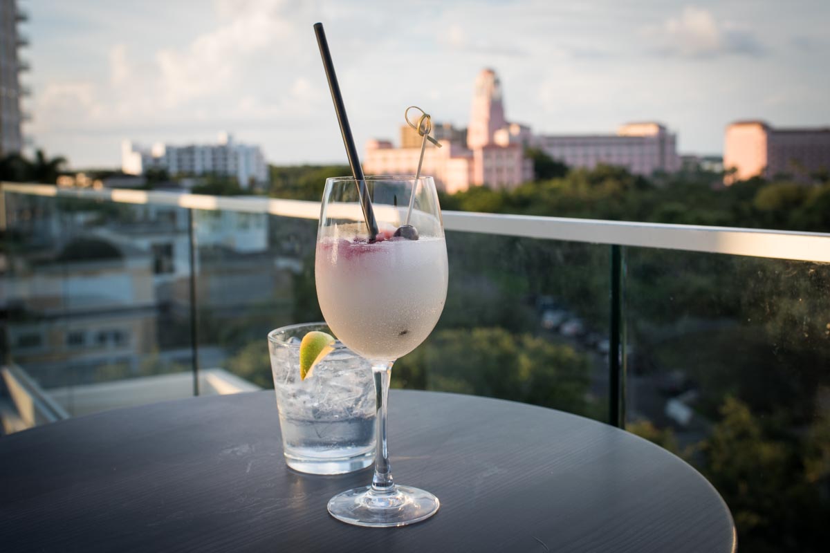 Glorious sunset views and fruity cocktails at The Canopy | Photo Credit: ©Find. Eat. Drink.