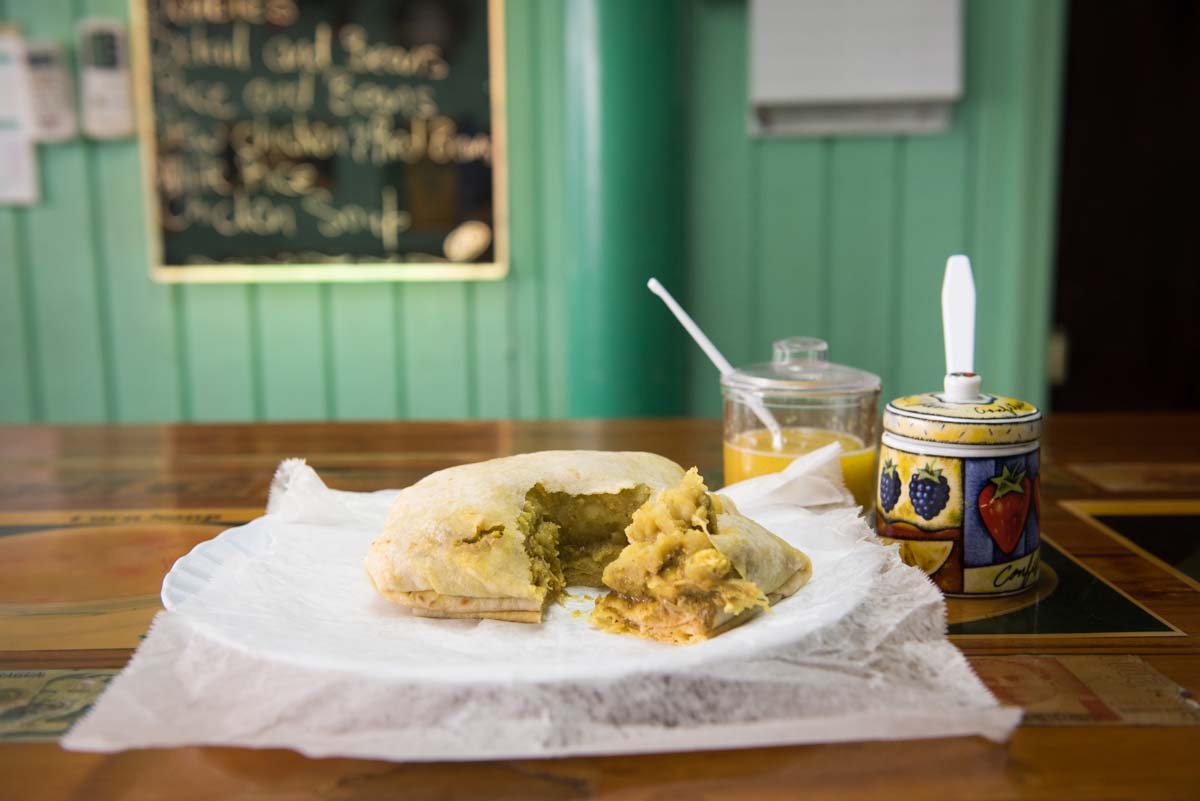 Dhalpuri roti at Singh’s | Photo Credit: ©Find. Eat. Drink.