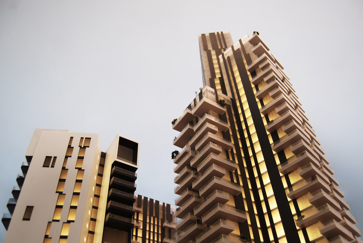 Image of porta nuova project Hines Milano