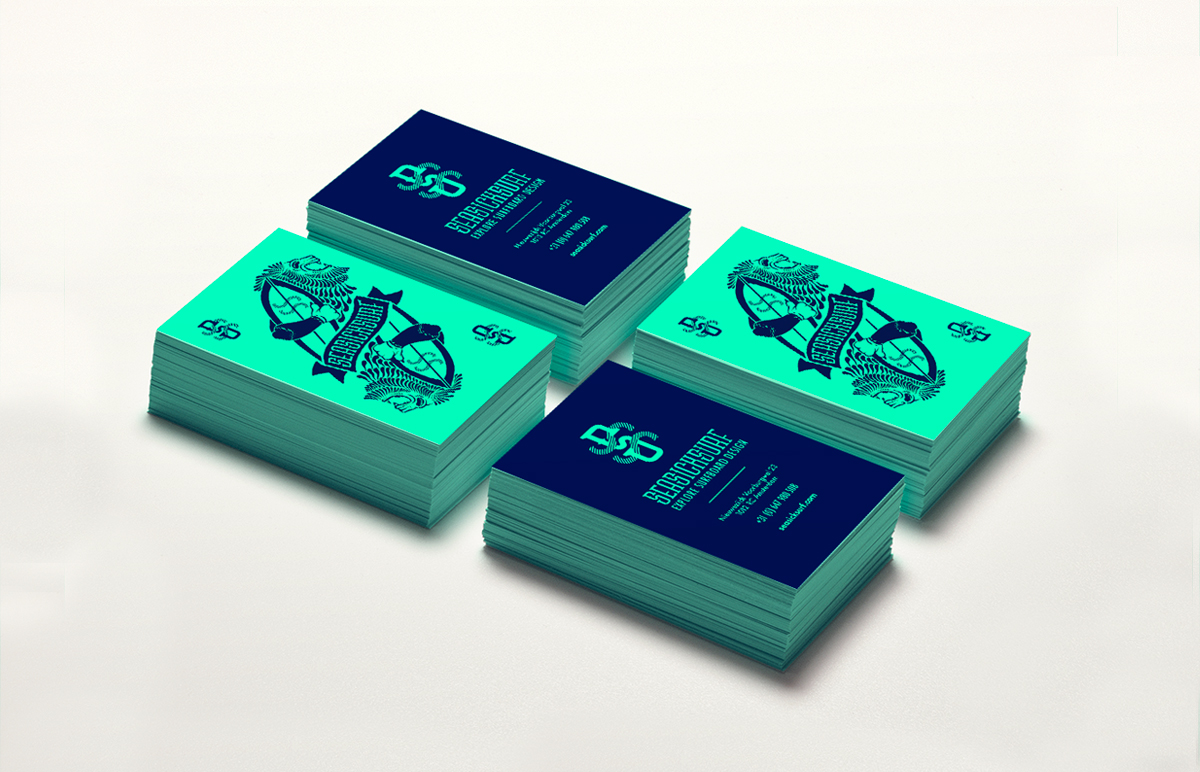 Illustrated bizz cards for seasicksurf.com made by our French Angry Intern Paul Bresset.