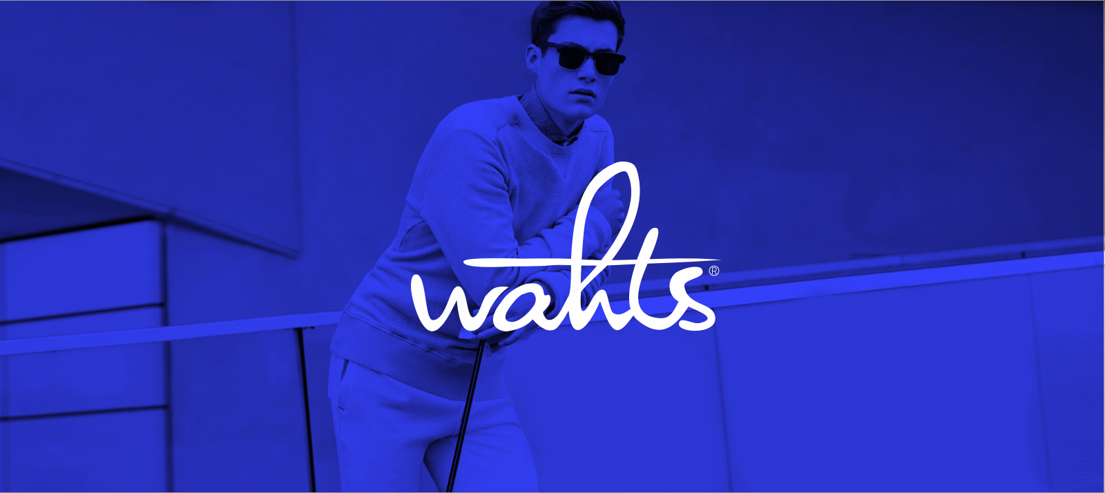  logo/corporate identity / packaging and webdesign for wahts, the underwear maker 