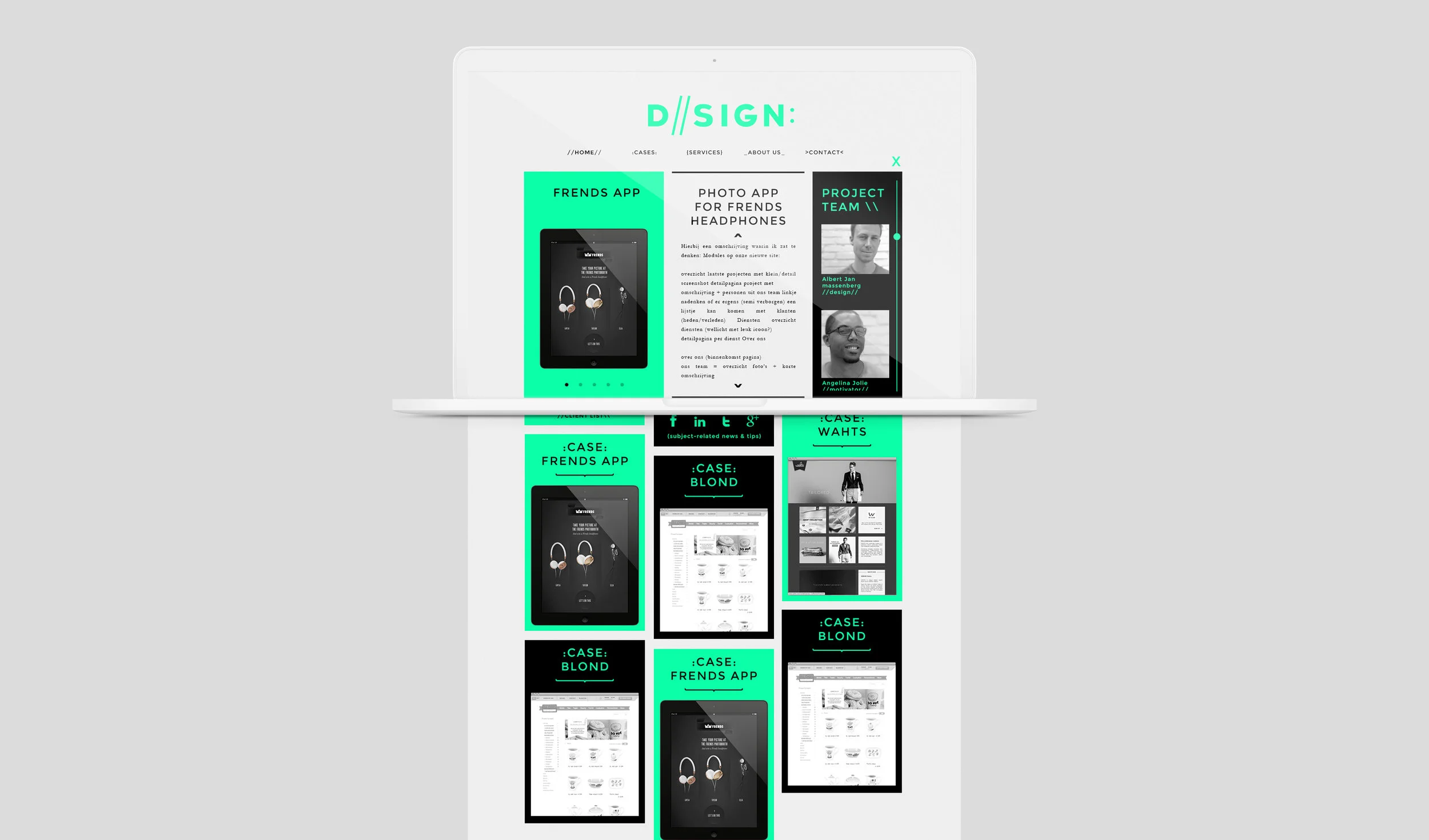 project from a couple of years back for a development agency that was named d-sign.