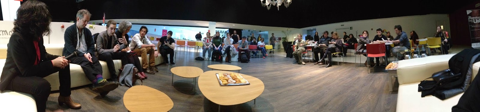 The morning after the night before; early morning question time with festival audiences