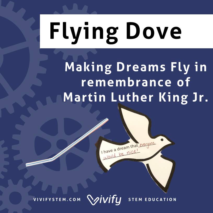 Flying Dove: Making Dreams Fly in Remembrance of MLK Jr. (Copy)