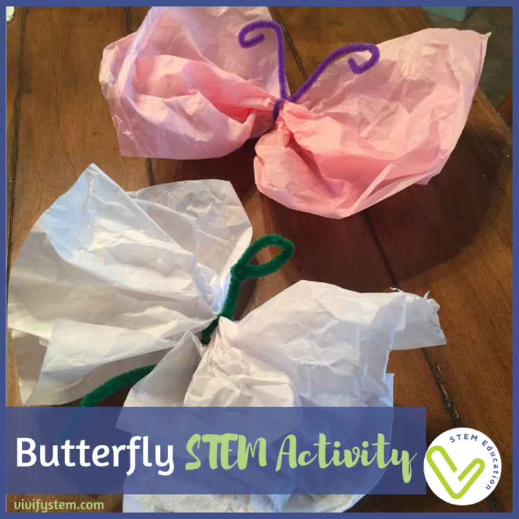 Investigate drag and butterfly flight with this butterfly STEM activity.