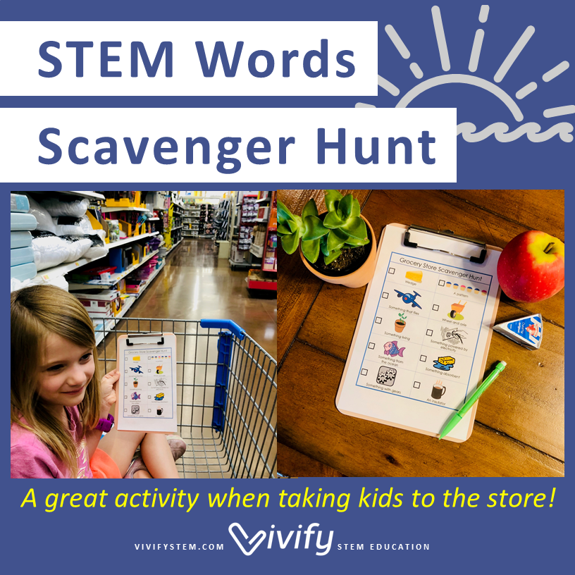 STEM Words Scavenger Hunt (Copy)