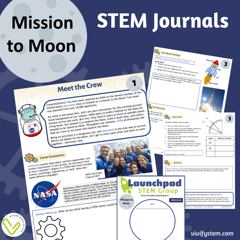 How to use Digital & Printed STEM Journals — Vivify STEM
