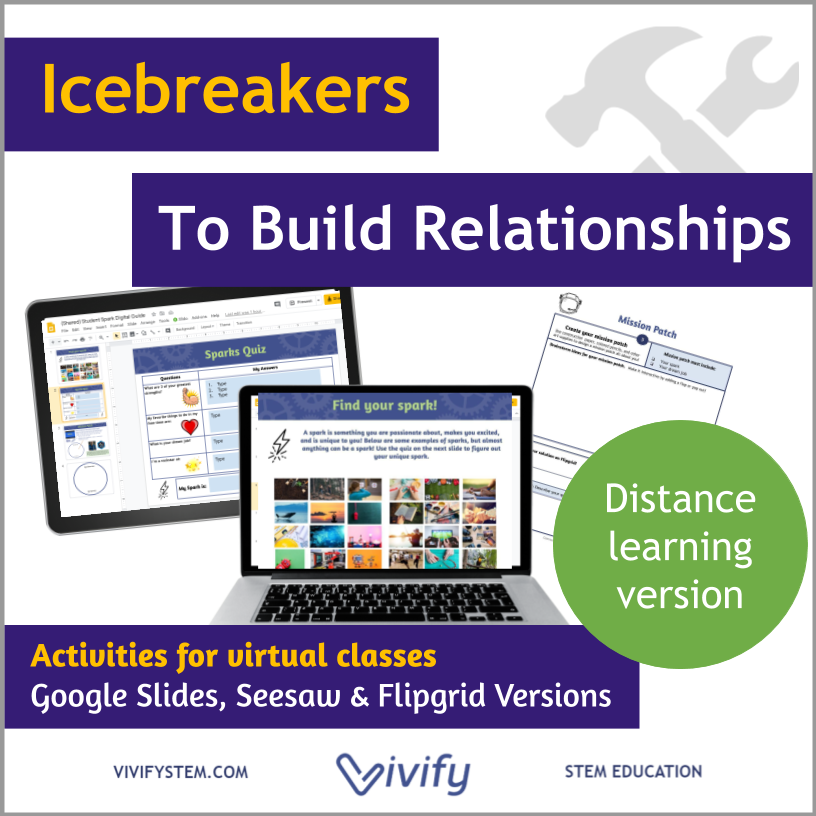 Distance Learning Icebreaker Relationships Cover Page and Preview.png
