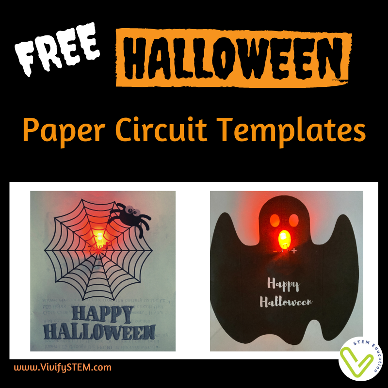 FREE Halloween Paper Circuit Templates (Copy)
