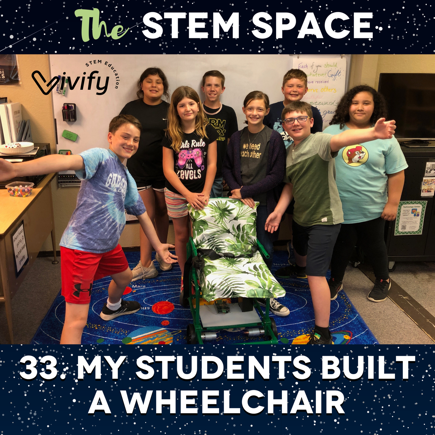 33. My Students Built A Wheelchair episode artwork