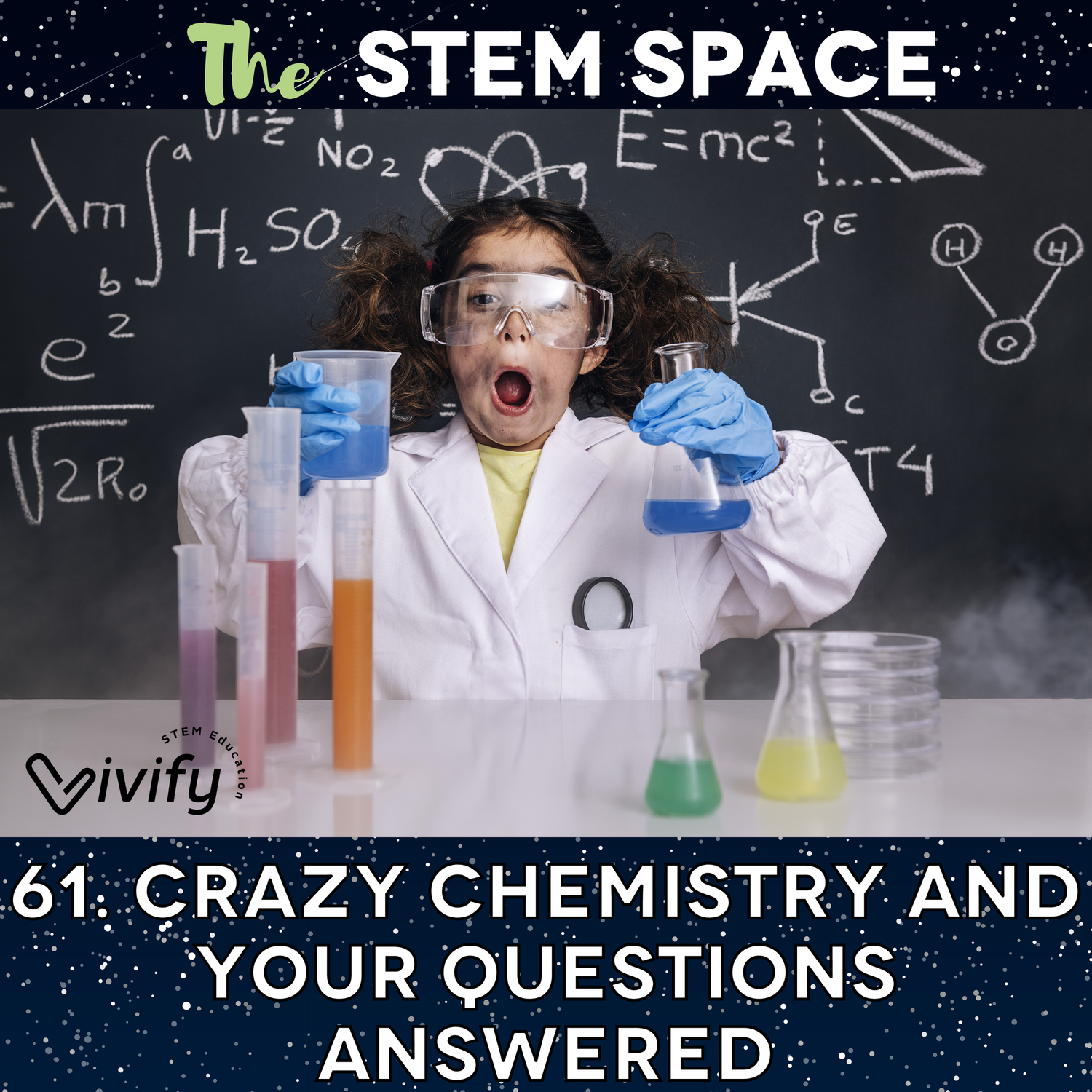 61. Crazy Chemistry and Your Questions Answered episode artwork