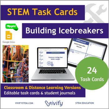 STEM Task Cards: Building Icebreakers (Copy)