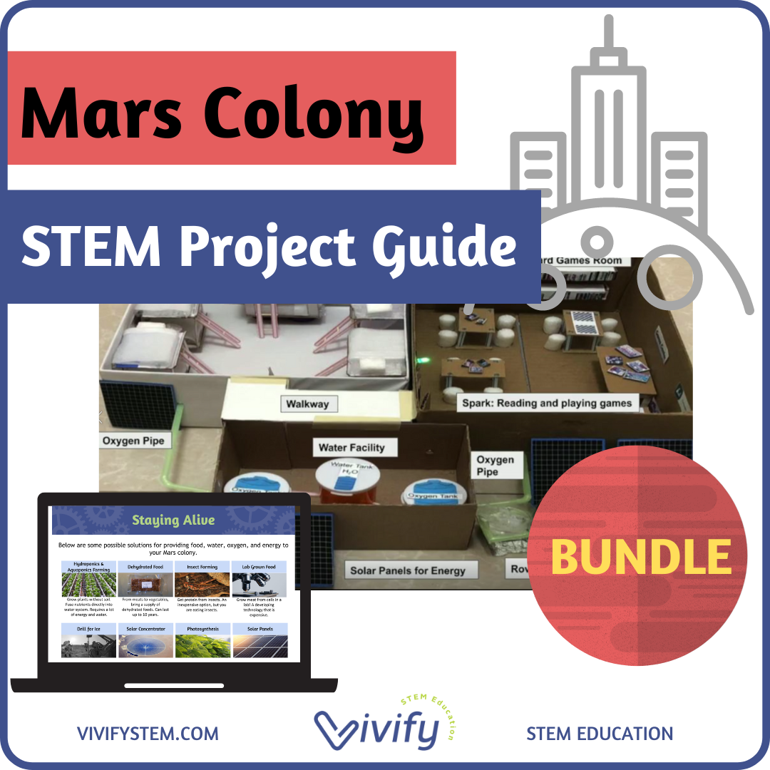 Mars Colony STEM Project Guide Bundle (Copy)