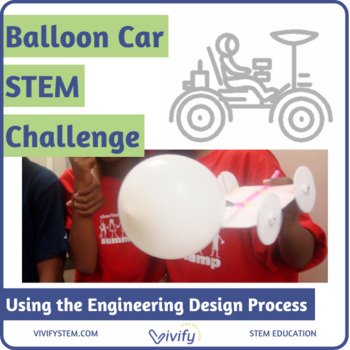 Balloon Car STEM Challenge: Engineering Design Process (Copy)