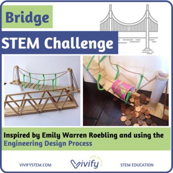Bridge Engineering STEM Challenge - Women in STEM History Activity (Digital) (Copy)