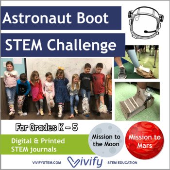 Astronaut Boot STEM Challenge (Printed & Digital Lessons) (Copy)