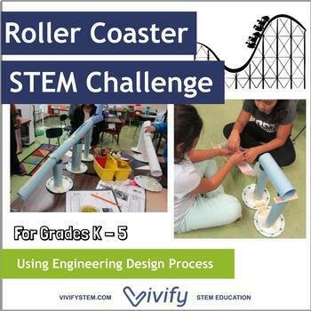 Roller Coaster STEM Challenge - Engineering Design (Grades K-5) (Copy)