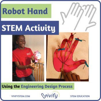 Robot Hand STEM Activity (Printed & Digital) (Copy)