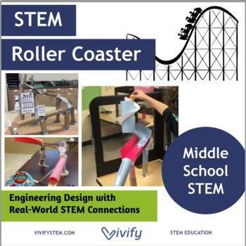 Roller Coaster STEM Activity: Middle School Engineering Design (Copy)