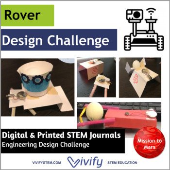 Space Rover STEM Engineering Design Challenge (Middle School STEM) (Copy)
