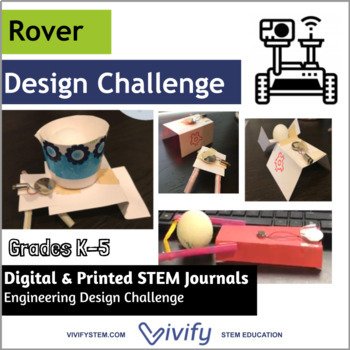 Mars & Moon Rover STEM Engineering Design Challenge (Elementary) (Copy)