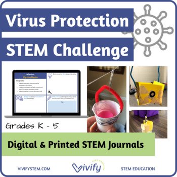 Zip Line STEM Activity - Virus Protection Challenge (Elementary) (Copy)