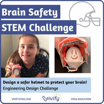 Brain Safety STEM Challenge: Design a Football Helmet (Copy)