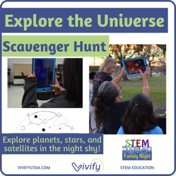 Explore the Universe: Science Astronomy Scavenger Hunt (Copy)