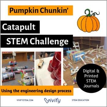 STEM Fall Pumpkin Catapult - Math & Engineering Activity (Angles and Ratios) (Copy)