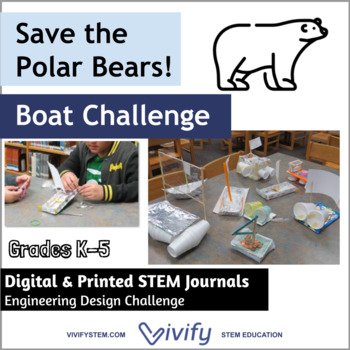 Save the Polar Bears! Winter STEM Challenge (Elementary) (Copy)