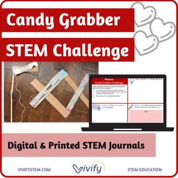 STEM Valentine's Day Challenge: Candy Grabber Math & Engineering (Copy)