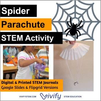 Spider Parachute Halloween STEM Activity (Copy)