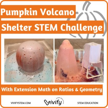 Fall/ Halloween Pumpkin Volcano Shelter STEM Challenge (Copy)