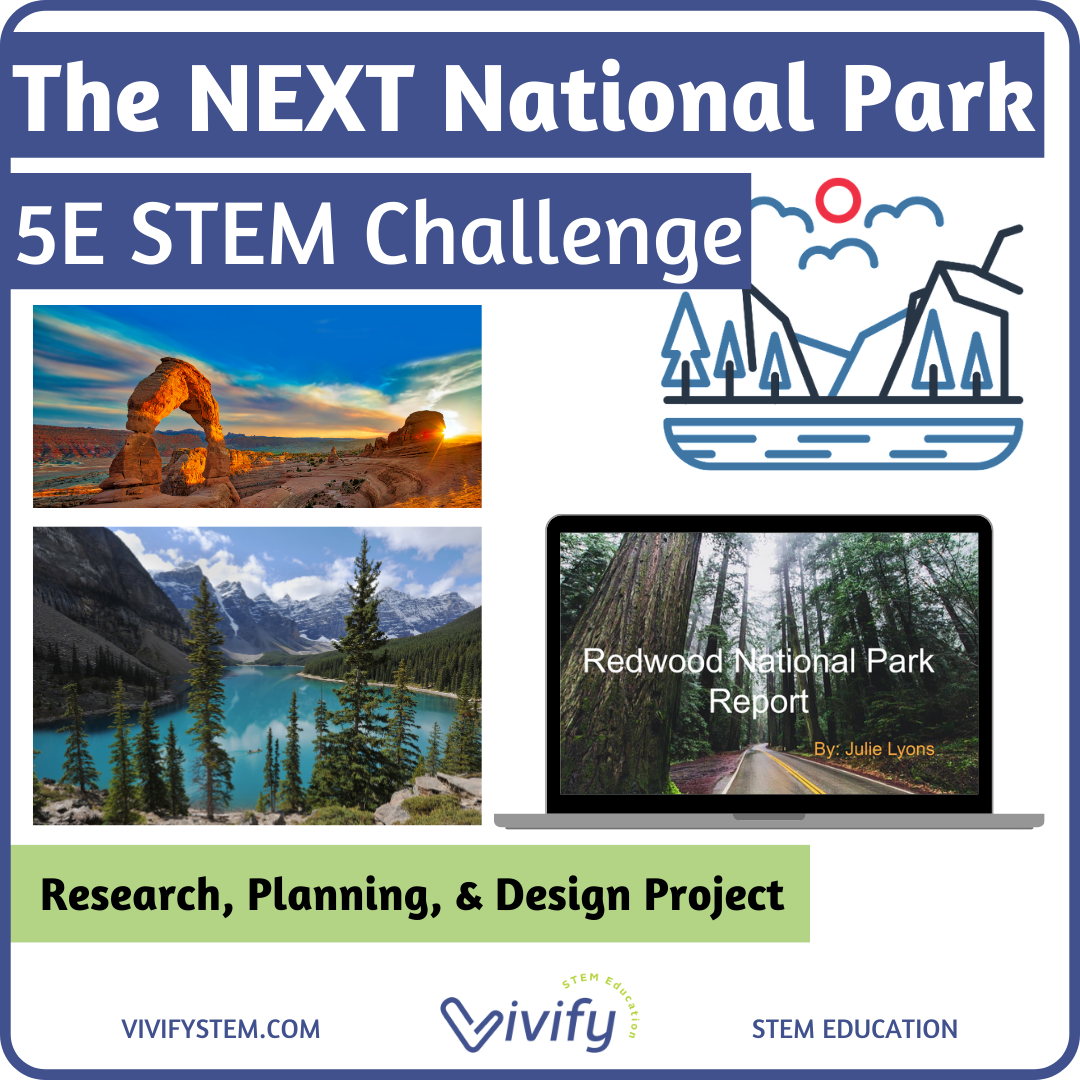 National Park Research & Design: 5E STEM Project (Copy)